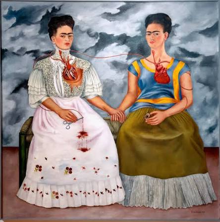 Poster The Two Fridas, 1939, Frida Kahlo | Αφίσες τοίχου | 3+1 ΔΩΡΕΑΝ | Europosters